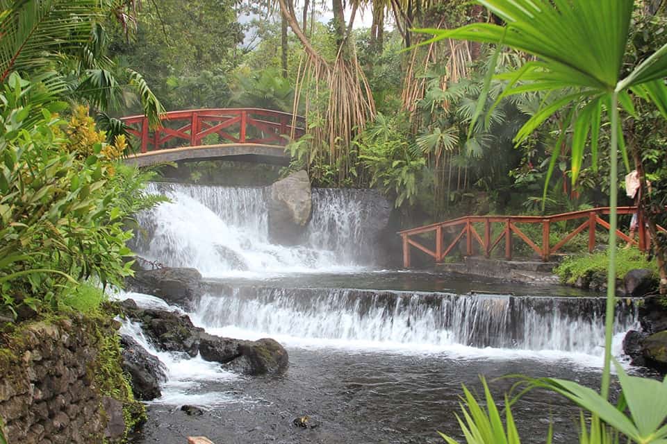 Hot springs in Costa Rica