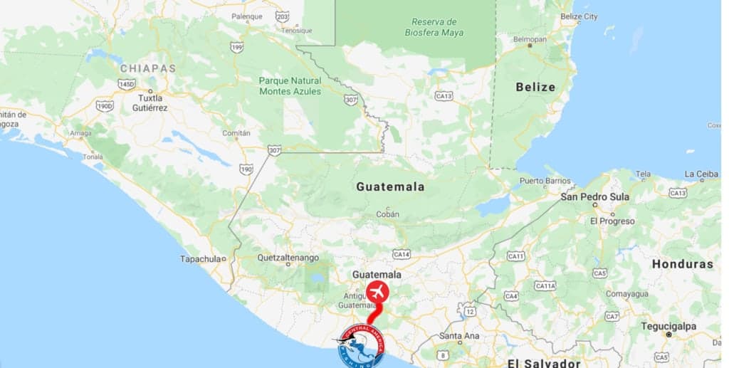 Map of Guatemala