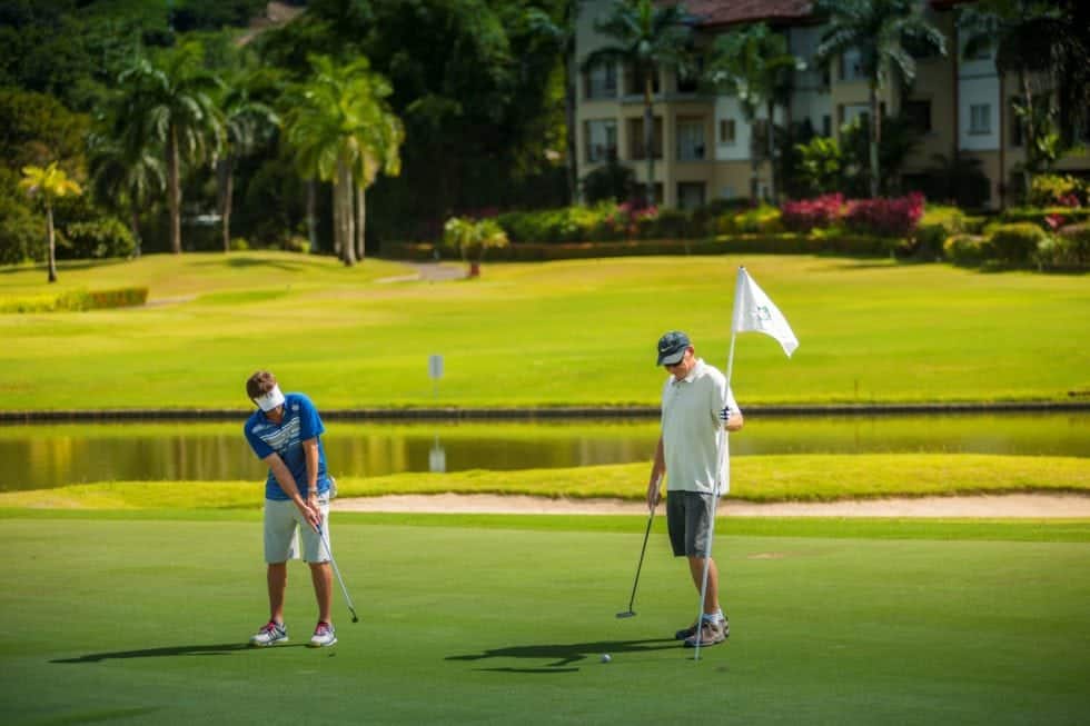 Golfing at the Los Suenos Resort