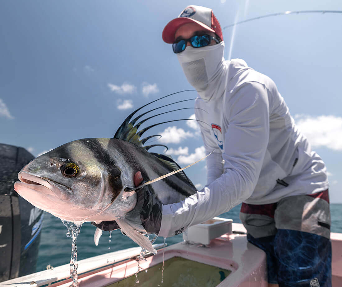 Roosterfish in Central America