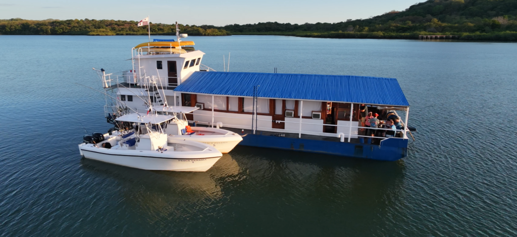 Panama mothership at Coiba Island