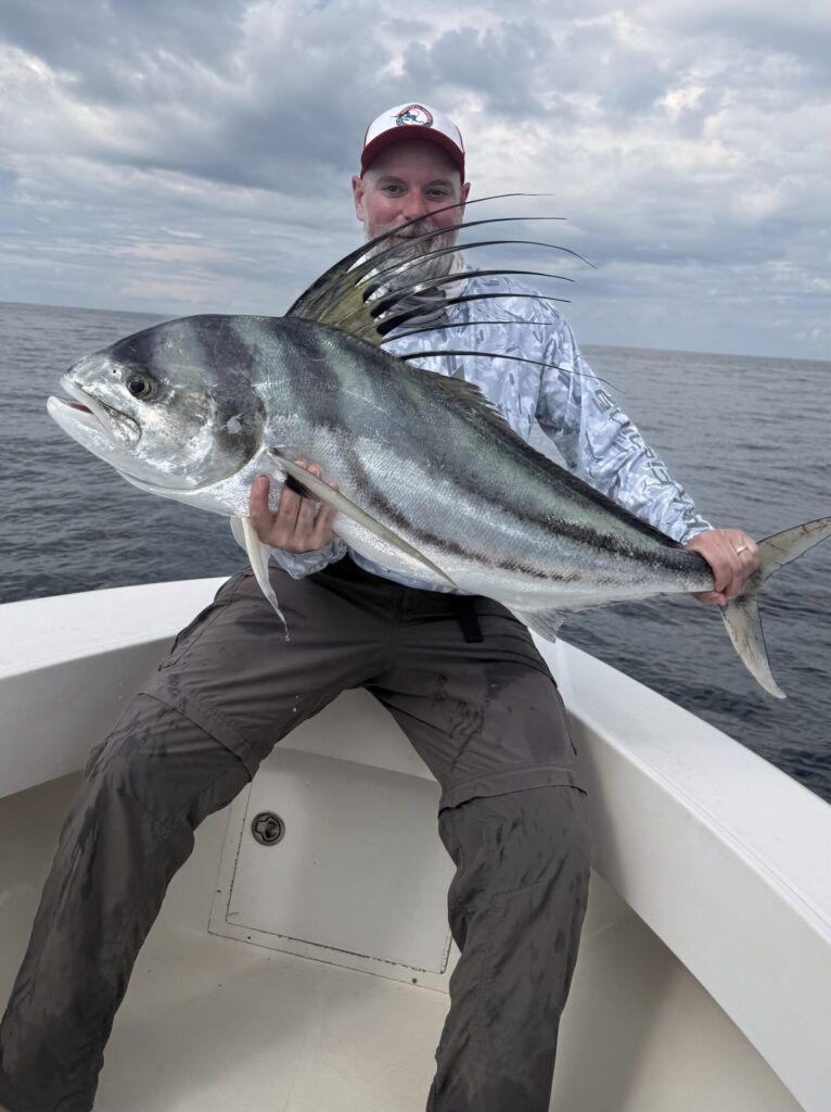 CAF angler Rod with a 40lb roosterfish